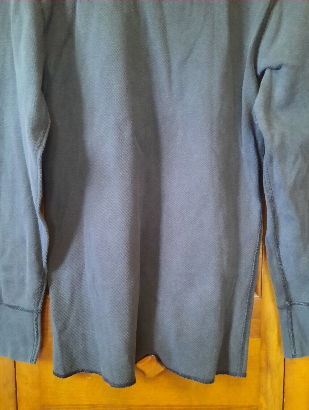 Carhartt Force Heavyweight Cotton Thermal Crewneck Top Black 100639 Size Medium - Picture 11 of 13